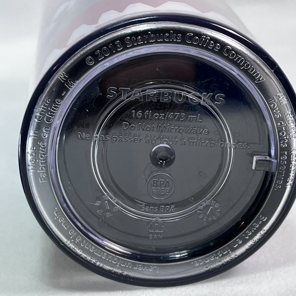2013 Starbucks Christmas Holiday 16 oz‎ Tumbler, Slide Top, Christmas Ornaments - Picture 7 of 7